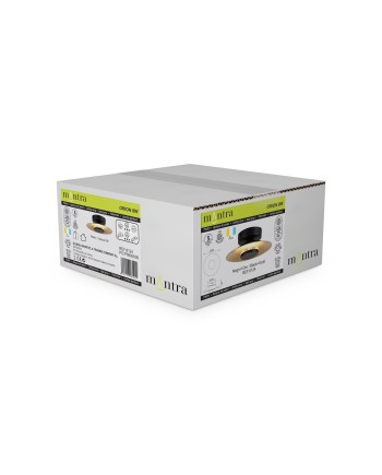 ORION * APLIQUE LED 8W 3000K NEGRO / PAN DE ORO